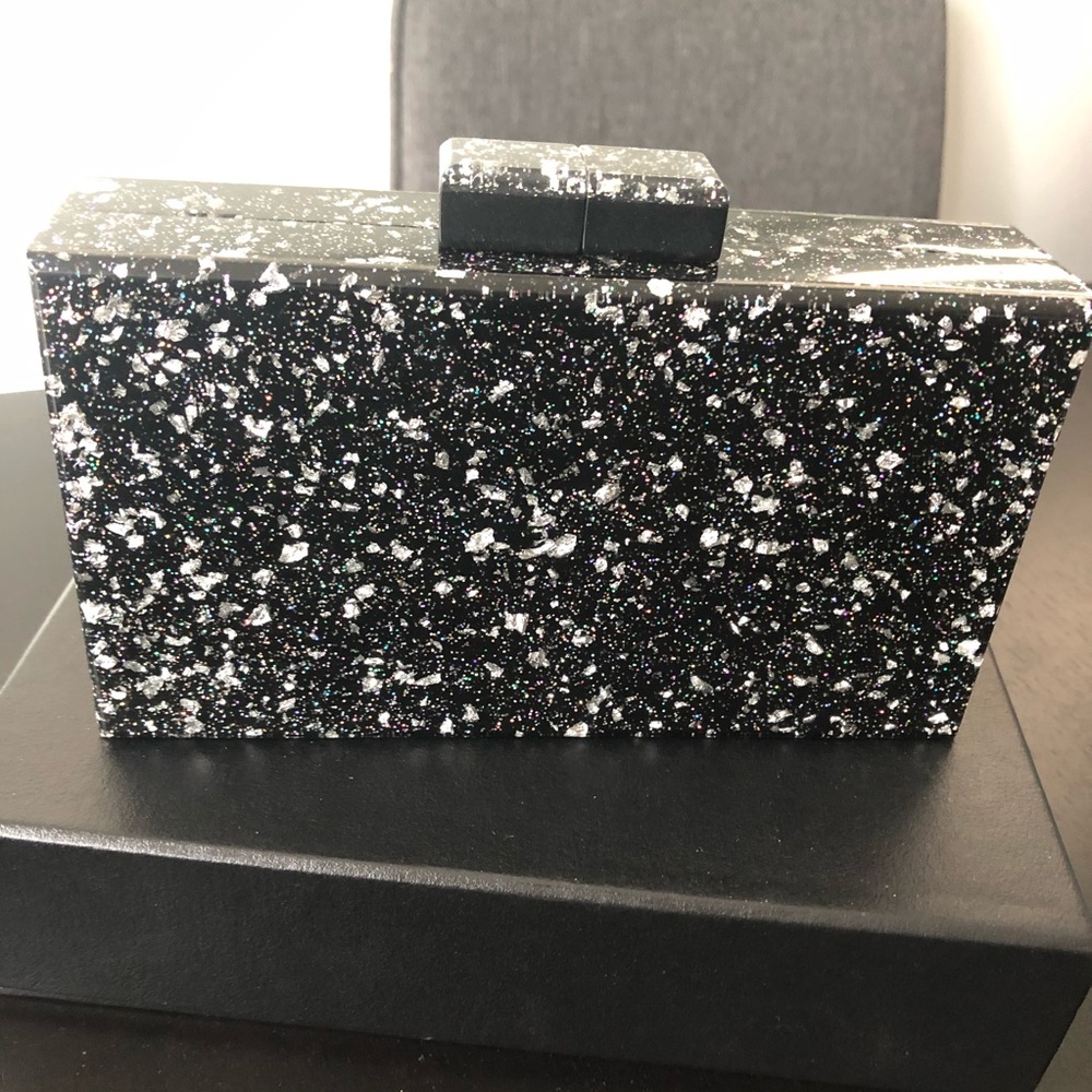 Sparkle clutch bag